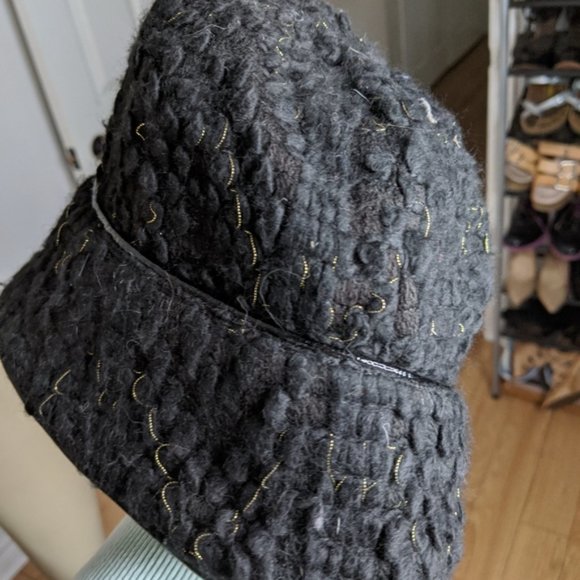 Eugenia Kim - Black and gold hat main image 5